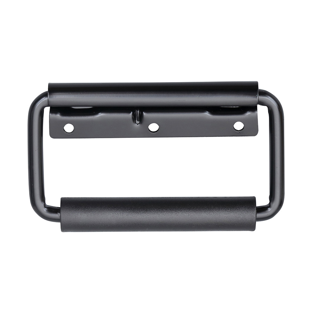 Surface mounted spring handle with narrow base M2130