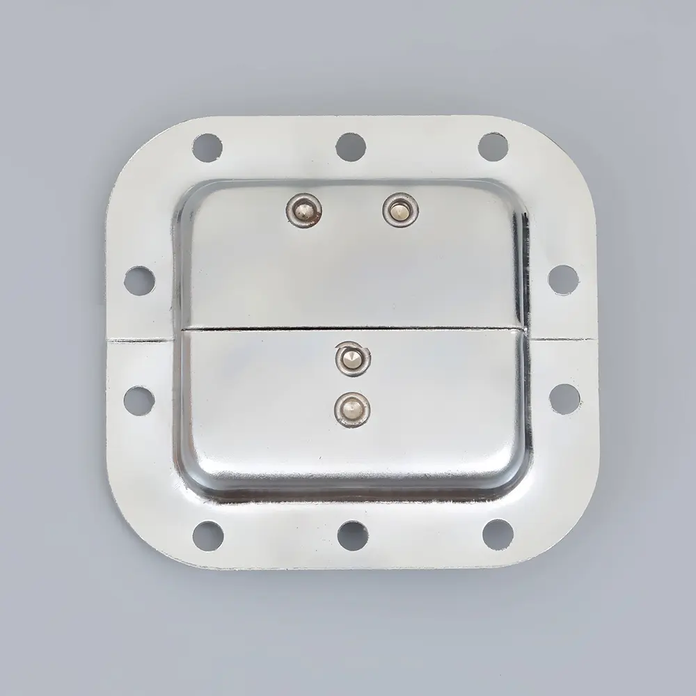 Recessed Butterfly Latch Offset Key Lock