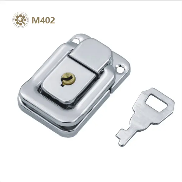 Suitcase tool box catch with key M402