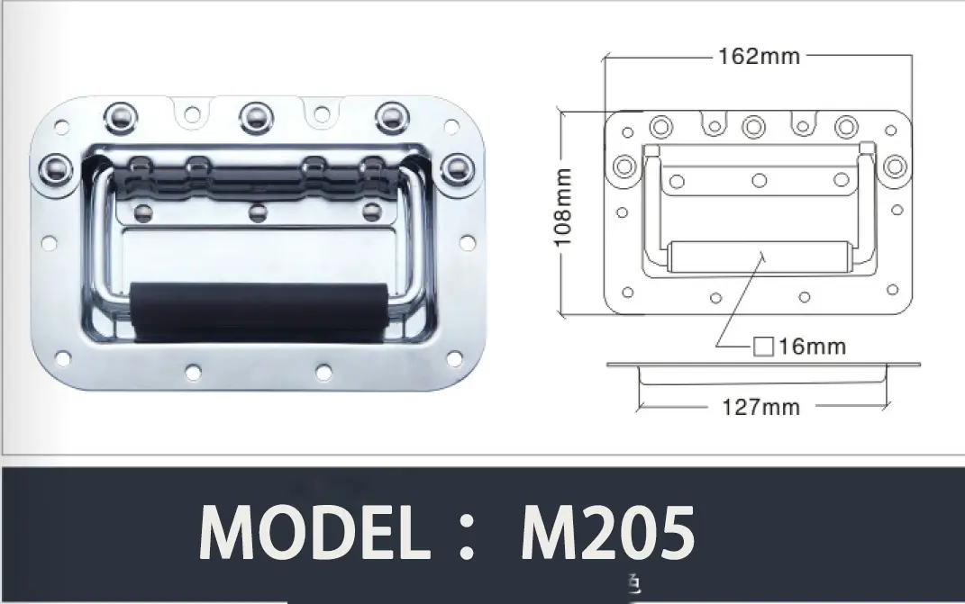 Road case handle with medium size (4)hmh