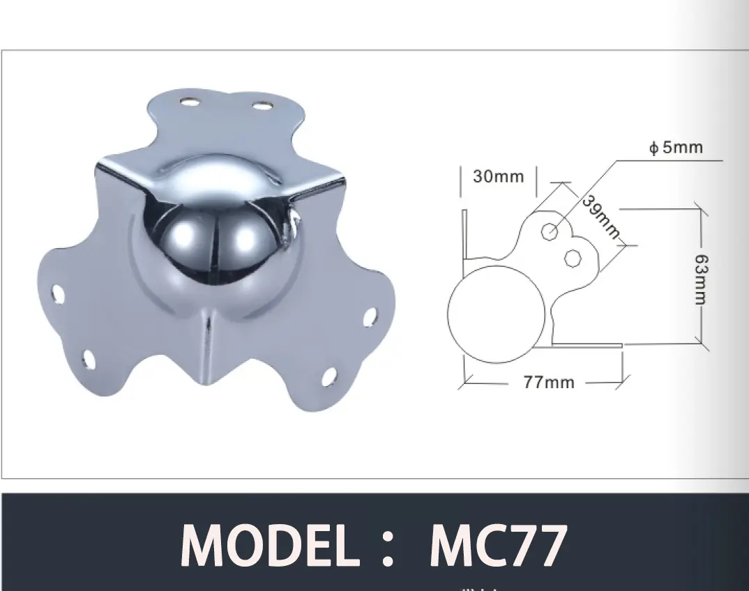 Flight Case Ball Corner In Large Size (4)7gk