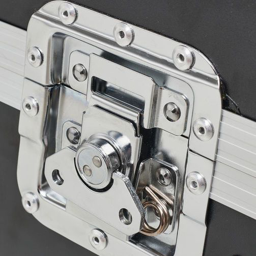 Stainless steel surface latch in dish with ridges (2)df9