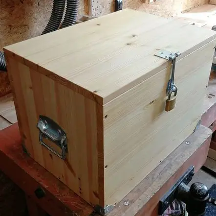 Small size steel handle for box M203e2f
