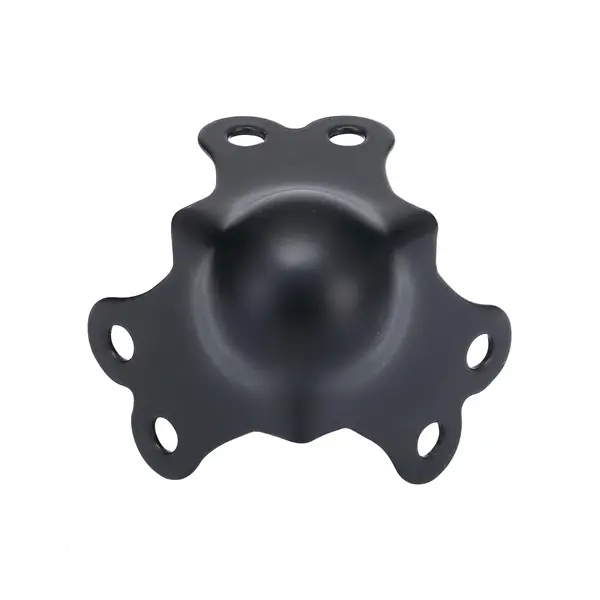 Small ball corner power coating black