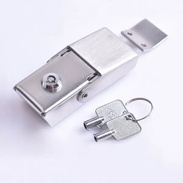 Key Lock Hasp, Standard Design Wide Use Toggle Latch for DIY