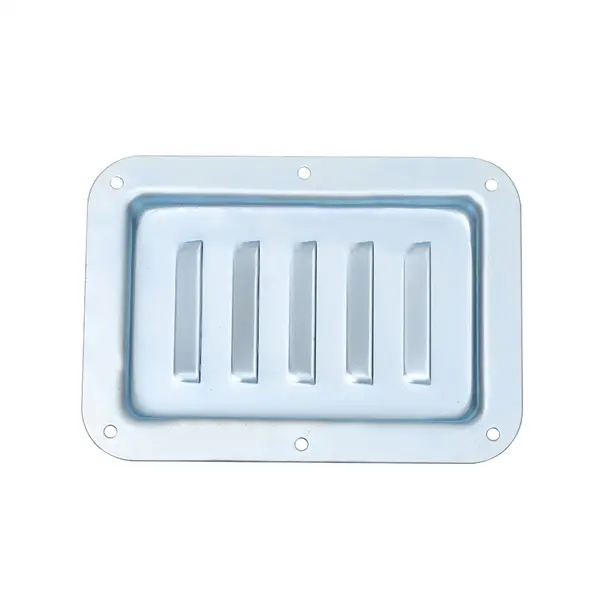 Zinc plated Vertical Louvered Dish