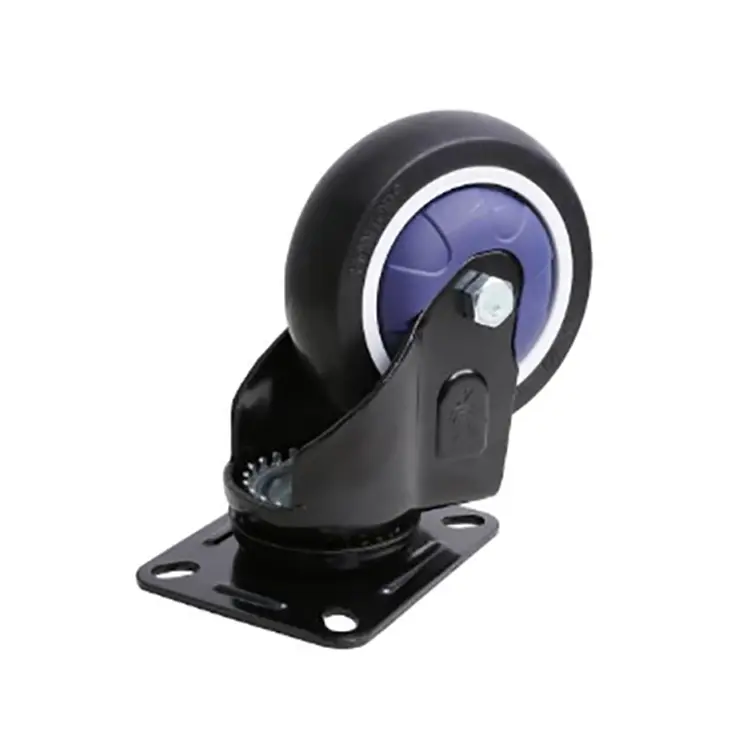 Heavy Duty Castors Wheel Rubber Swivel Wheels 300kg Load Capacity