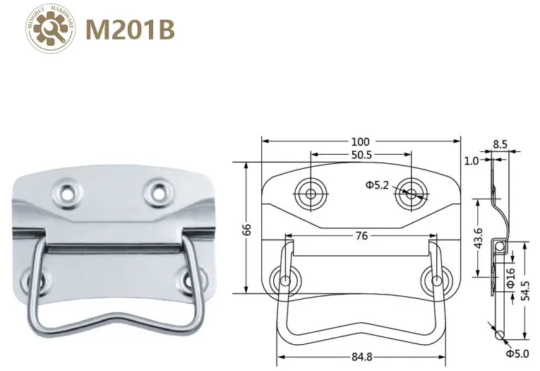 Box handle M201B7tf