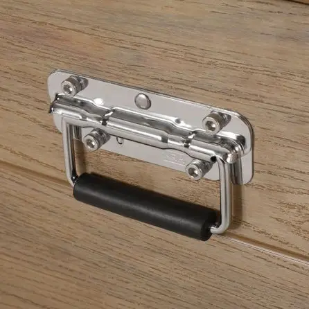 Stainless steel surface mounted handle for case M212SS (2)ra3