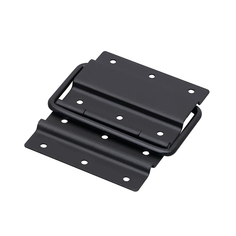 Black strut hinge for flight case MH03-B