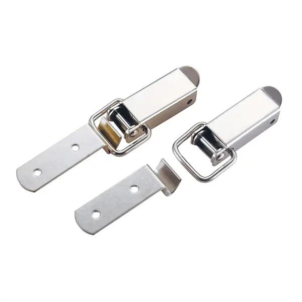 90 degree catch plate toggle latch without spring