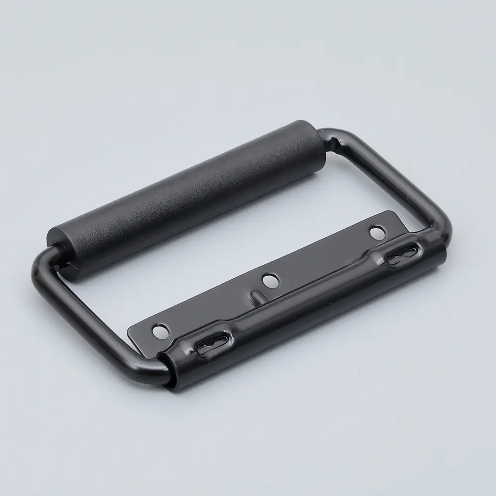 Black Surface Mount Spring-Loaded Handle